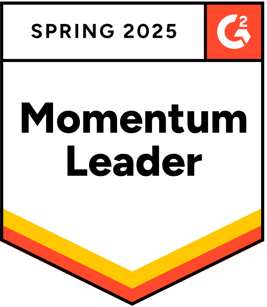 G2 Momentum Leader badge