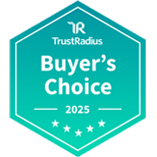 TrustRadius Buyer’s Choice 2025 badge